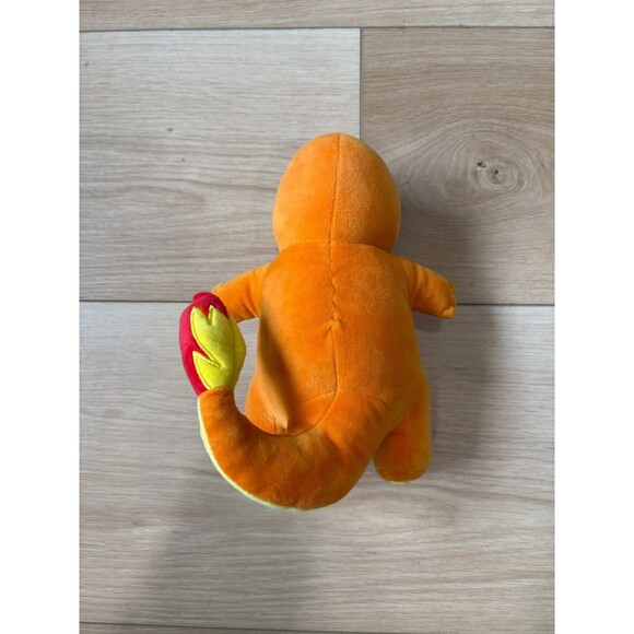 Pokémon Charmander Plush Stuffed Animal Toy Fire Starter Orange Yellow 9" - Picture 3 of 5